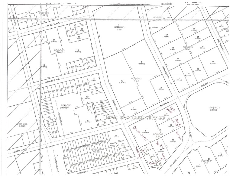 457 North Ave, New Rochelle, NY for lease - Site Plan - Image 1 of 3