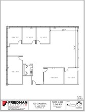 100 Galleria Officentre, Southfield, MI for sale Floor Plan- Image 1 of 2