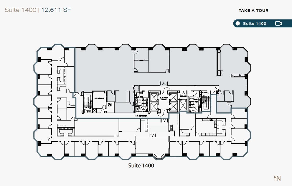 550 W C St, San Diego, CA for lease Floor Plan- Image 1 of 1