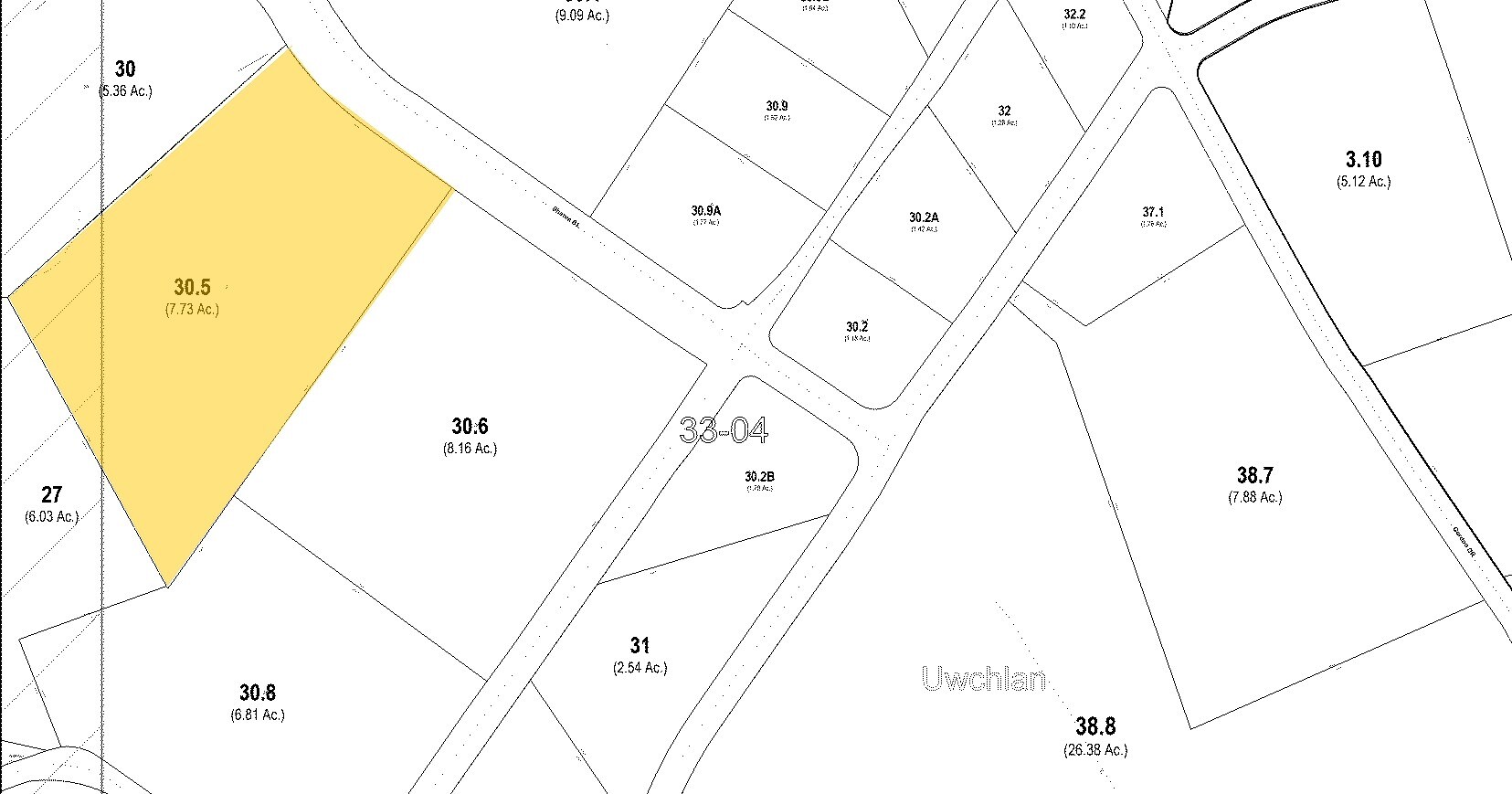 151 Sheree Blvd, Lionville, PA for sale Plat Map- Image 1 of 1