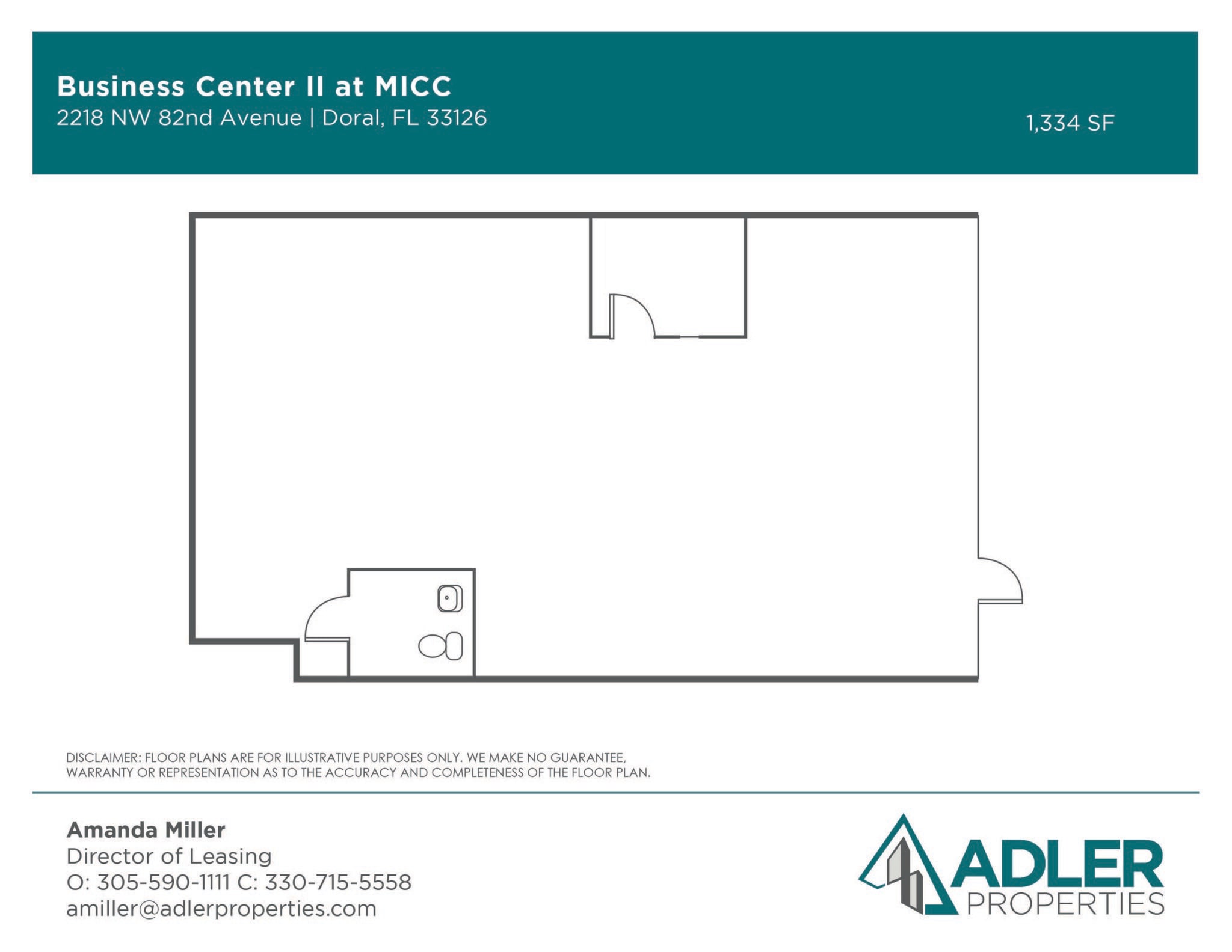 2156-2214 NW 82nd Ave, Miami, FL for lease Floor Plan- Image 1 of 1