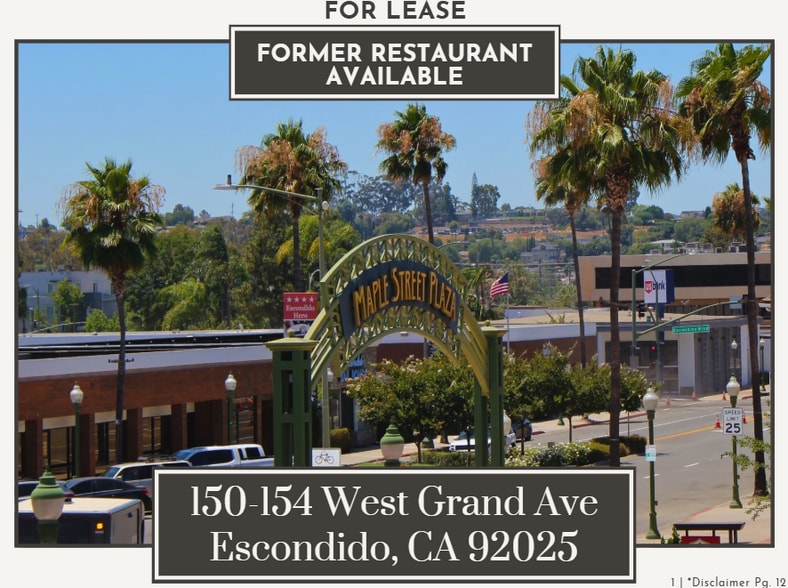150-154 W Grand ave, Escondido, CA for lease - Primary Photo - Image 1 of 15