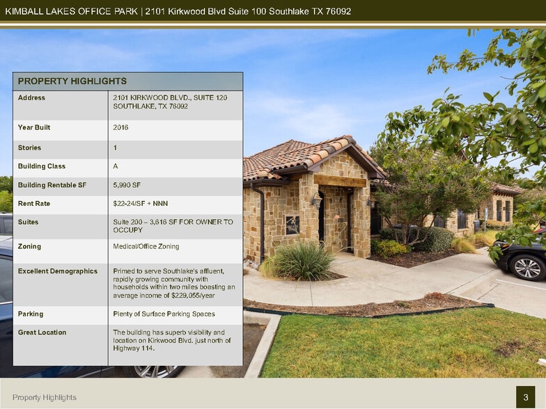 2101 E Kirkwood Blvd, Southlake, TX for sale - Building Photo - Image 3 of 47