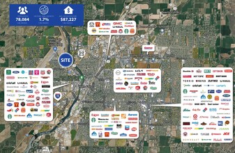 TBD International Way, Idaho Falls, ID - AERIAL  map view