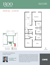 1300 N 12th St, Phoenix, AZ for lease Floor Plan- Image 1 of 1