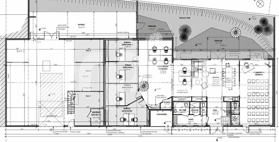 Office in Périgny for lease - Floor Plan - Image 2 of 2