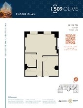 509 Olive Way, Seattle, WA for lease Floor Plan- Image 1 of 1