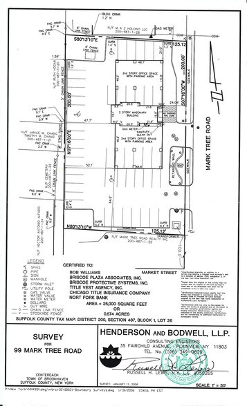 99 Mark Tree Rd, Centereach, NY for sale - Site Plan - Image 1 of 1