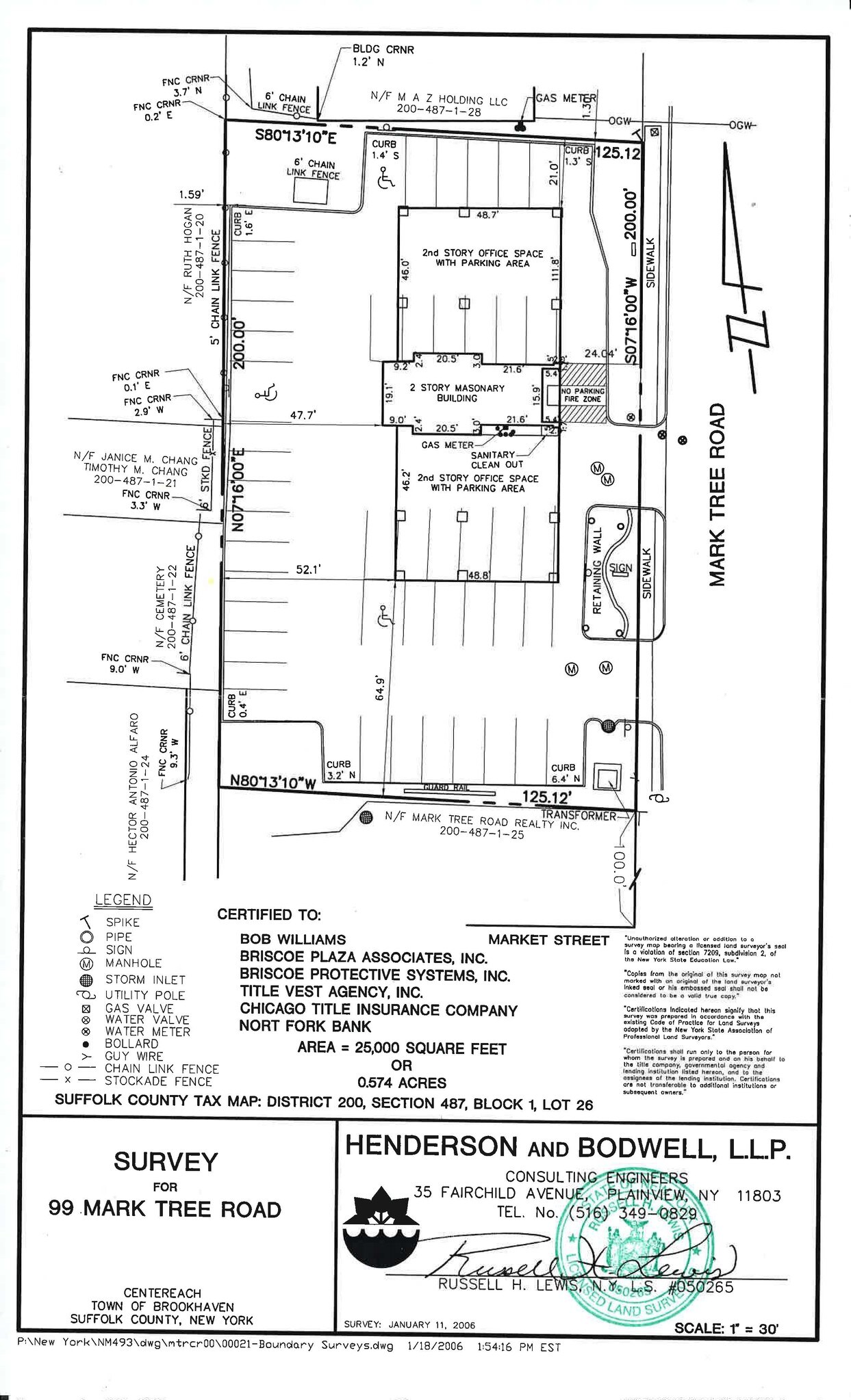 99 Mark Tree Rd, Centereach, NY for sale Site Plan- Image 1 of 1