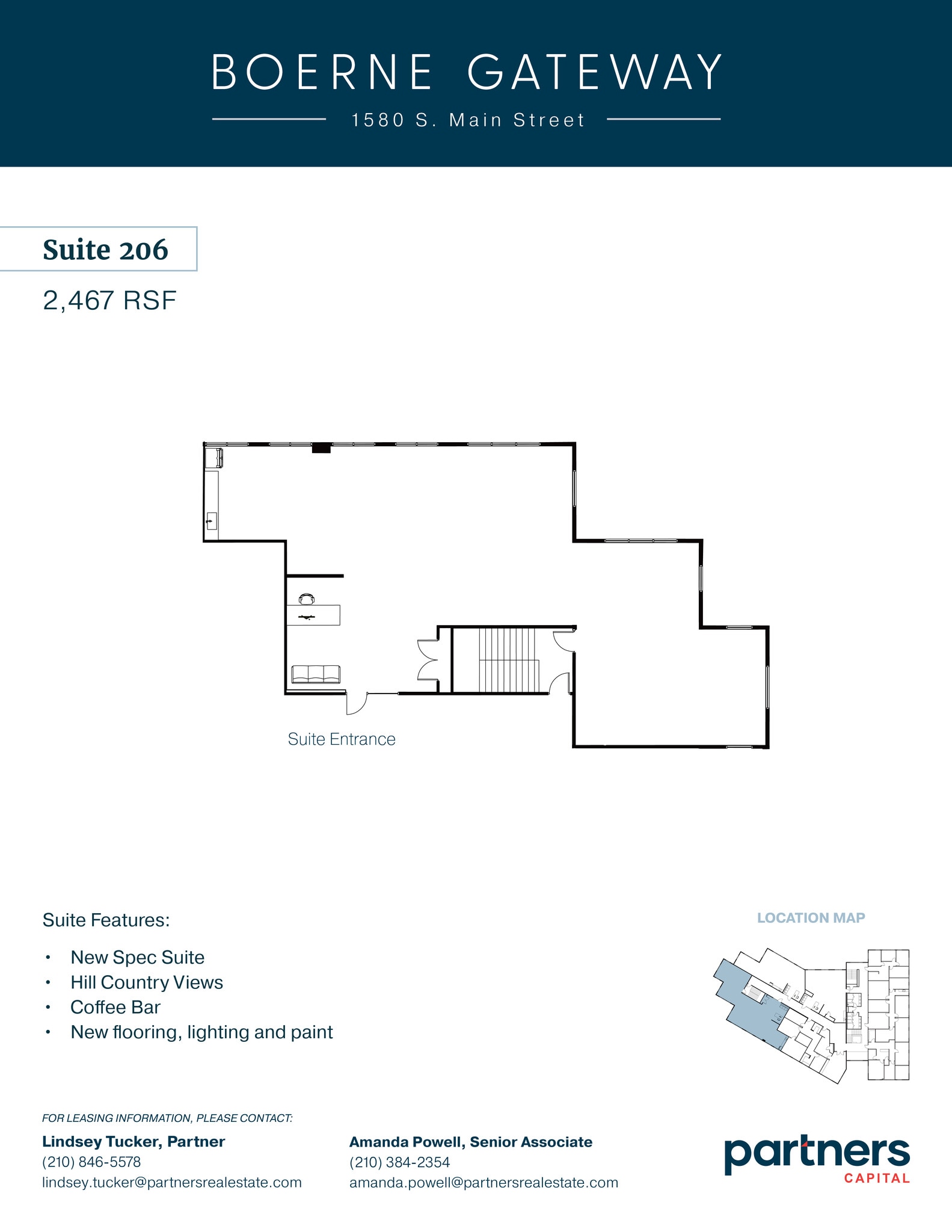 1580 S Main St, Boerne, TX for lease Floor Plan- Image 1 of 1