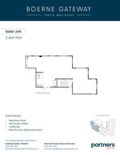 1580 S Main St, Boerne, TX for lease Floor Plan- Image 1 of 1