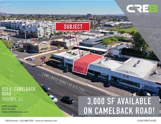 More details for 517-529 E Camelback Rd, Phoenix, AZ - Retail for Lease