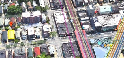3733 75th St, Jackson Heights, NY - AERIAL  map view