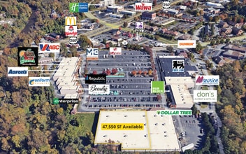 540-592 Pantops Ctr, Charlottesville, VA for lease Aerial- Image 1 of 1