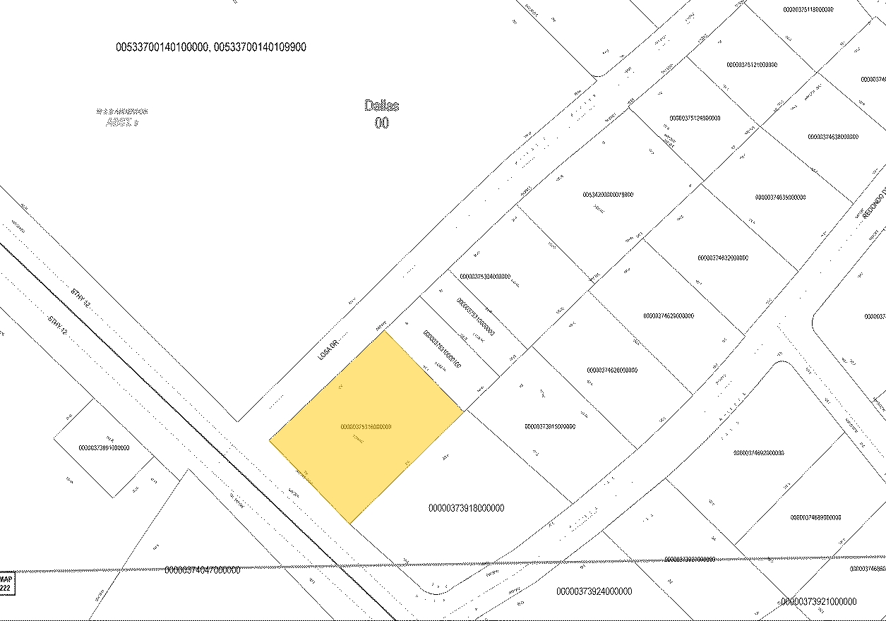 1350 N Buckner Blvd, Dallas, TX for sale Plat Map- Image 1 of 1