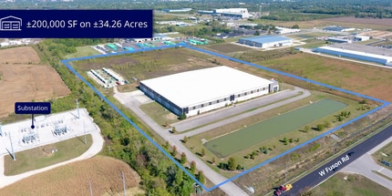 2450 W Fuson Rd, Muncie, IN for lease Aerial- Image 2 of 6