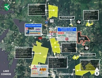 More details for 8720 Club House Dr, Willis, TX - Land for Sale
