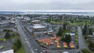 810 N Broadway, Everett, WA - aerial  map view