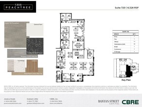 1355 Peachtree St NE, Atlanta, GA for lease Floor Plan- Image 1 of 2