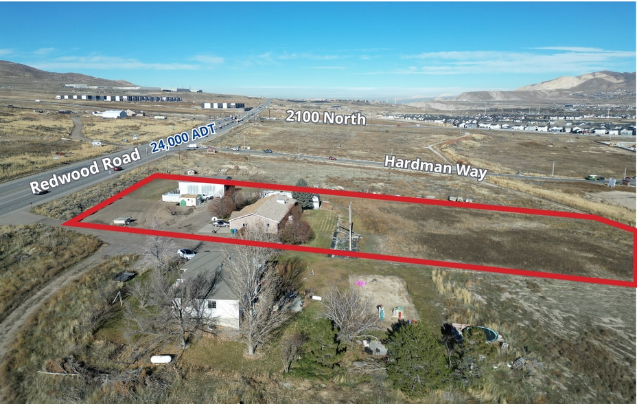 2538 N Redwood Rd, Saratoga Springs, UT for sale - Aerial - Image 3 of 6