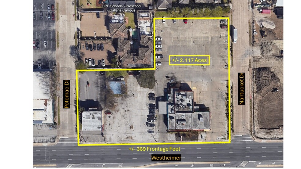 6020 Westheimer Rd, Houston, TX for sale - Aerial - Image 2 of 4