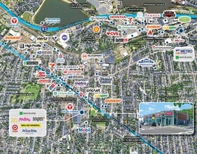 1493-1501 Dorchester Ave, Boston, MA - AERIAL  map view