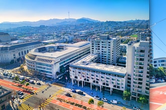 601 Van Ness Ave, San Francisco, CA for lease Aerial- Image 2 of 5