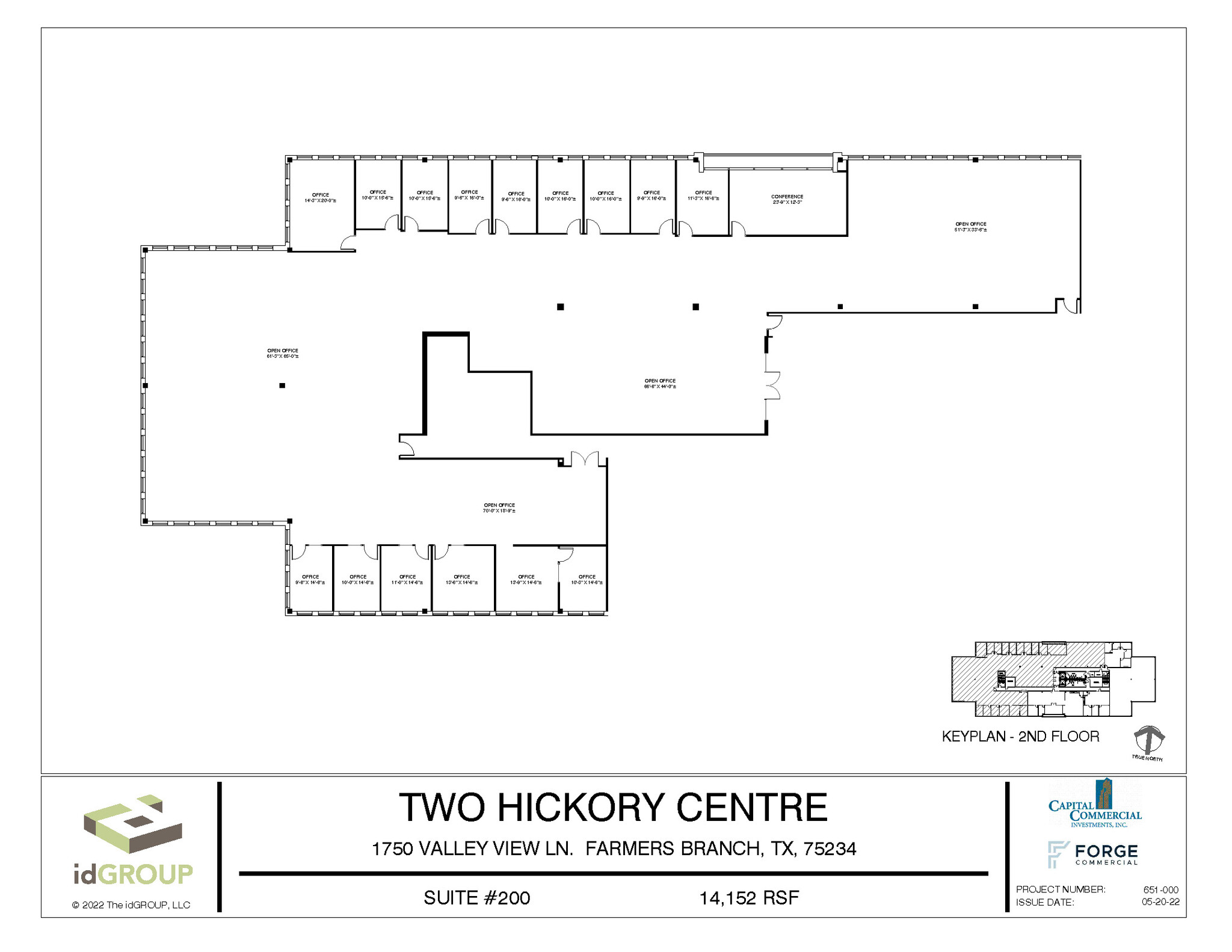 1750 Valley View Ln, Farmers Branch, TX for lease Floor Plan- Image 1 of 1