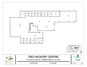 1750 Valley View Ln, Farmers Branch, TX for lease Floor Plan- Image 1 of 1