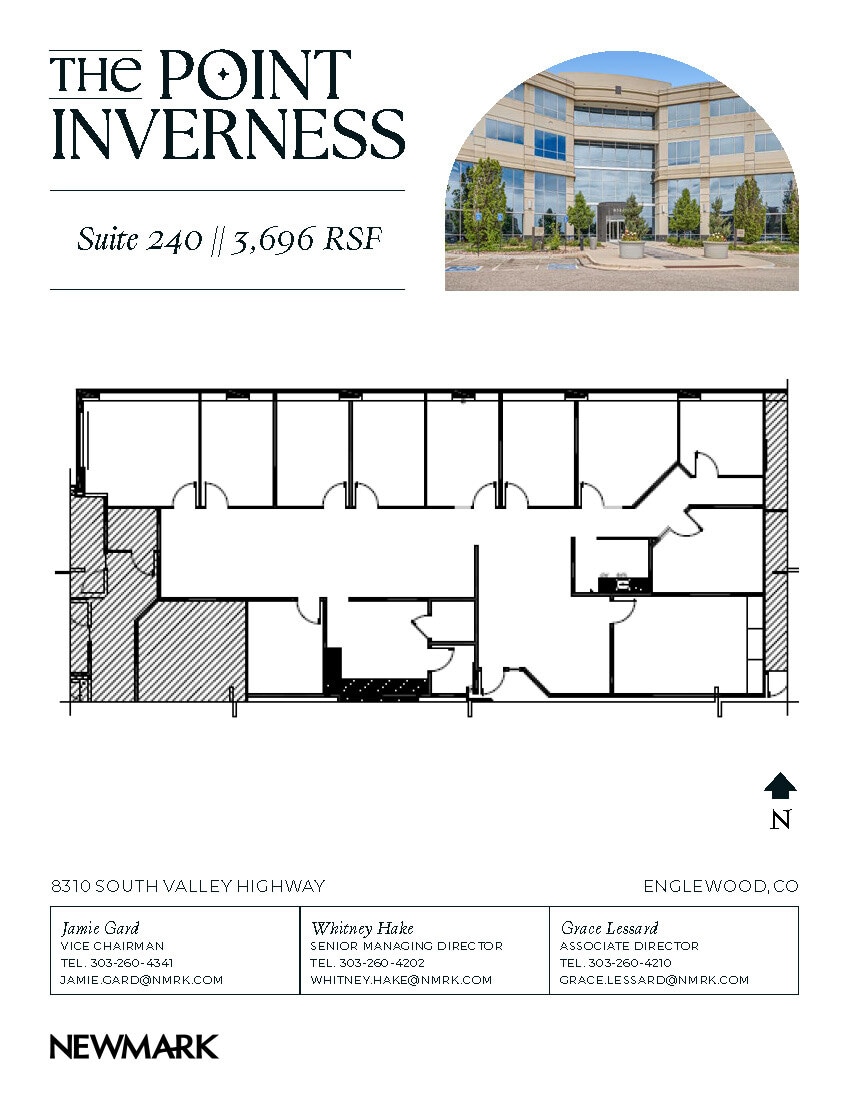 8310 S Valley Hwy, Englewood, CO for lease Floor Plan- Image 1 of 2