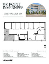 8310 S Valley Hwy, Englewood, CO for lease Floor Plan- Image 1 of 2
