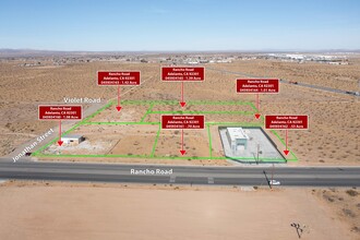 11420 Rancho Rd, Adelanto, CA - aerial  map view