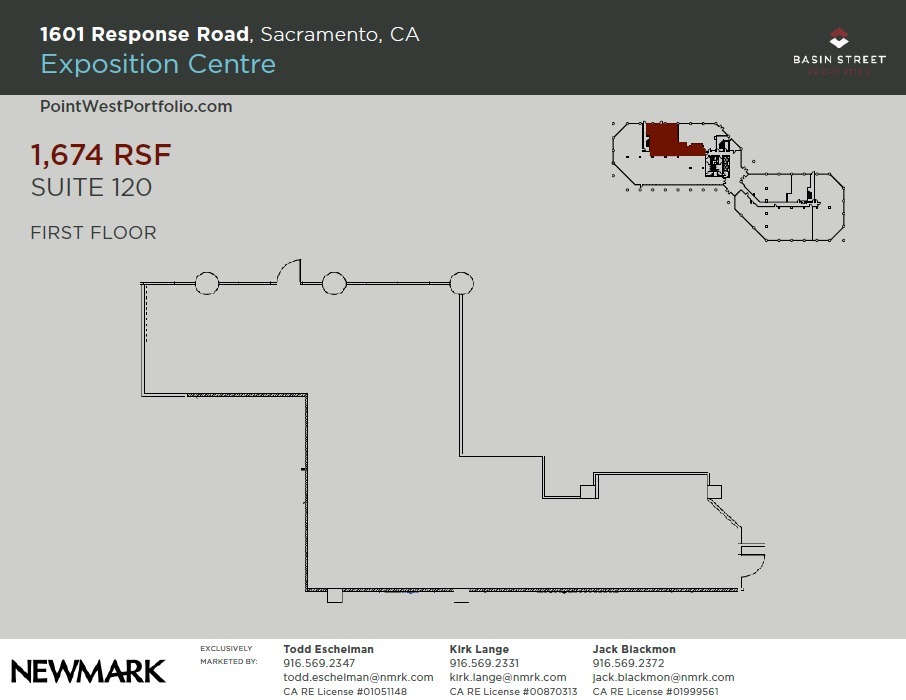 1601 Response Rd, Sacramento, CA for lease Floor Plan- Image 1 of 1