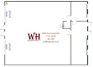 6051 Telegraph Rd, Toledo, OH for lease Floor Plan- Image 1 of 5