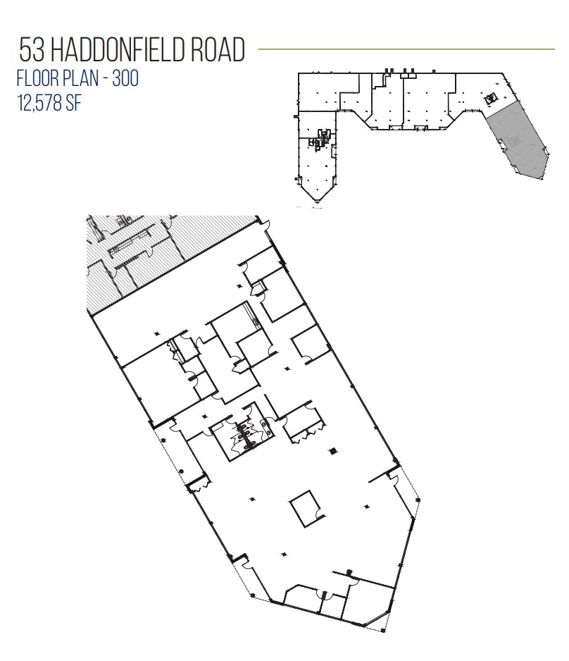 53 Haddonfield Rd, Cherry Hill, NJ for lease Floor Plan- Image 1 of 1