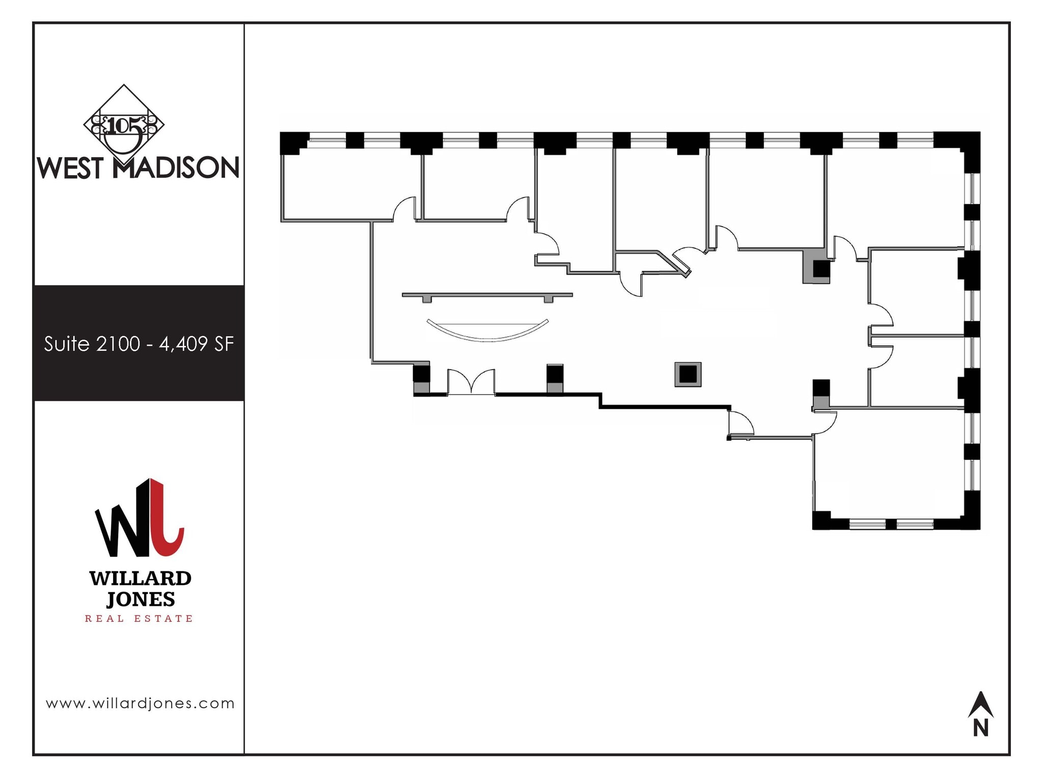 105 W Madison St, Chicago, IL for lease Floor Plan- Image 1 of 1
