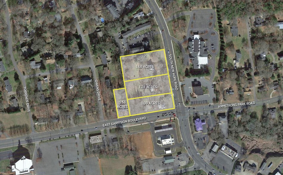 00 E Garrison Blvd, Gastonia, NC for sale - Aerial - Image 1 of 2
