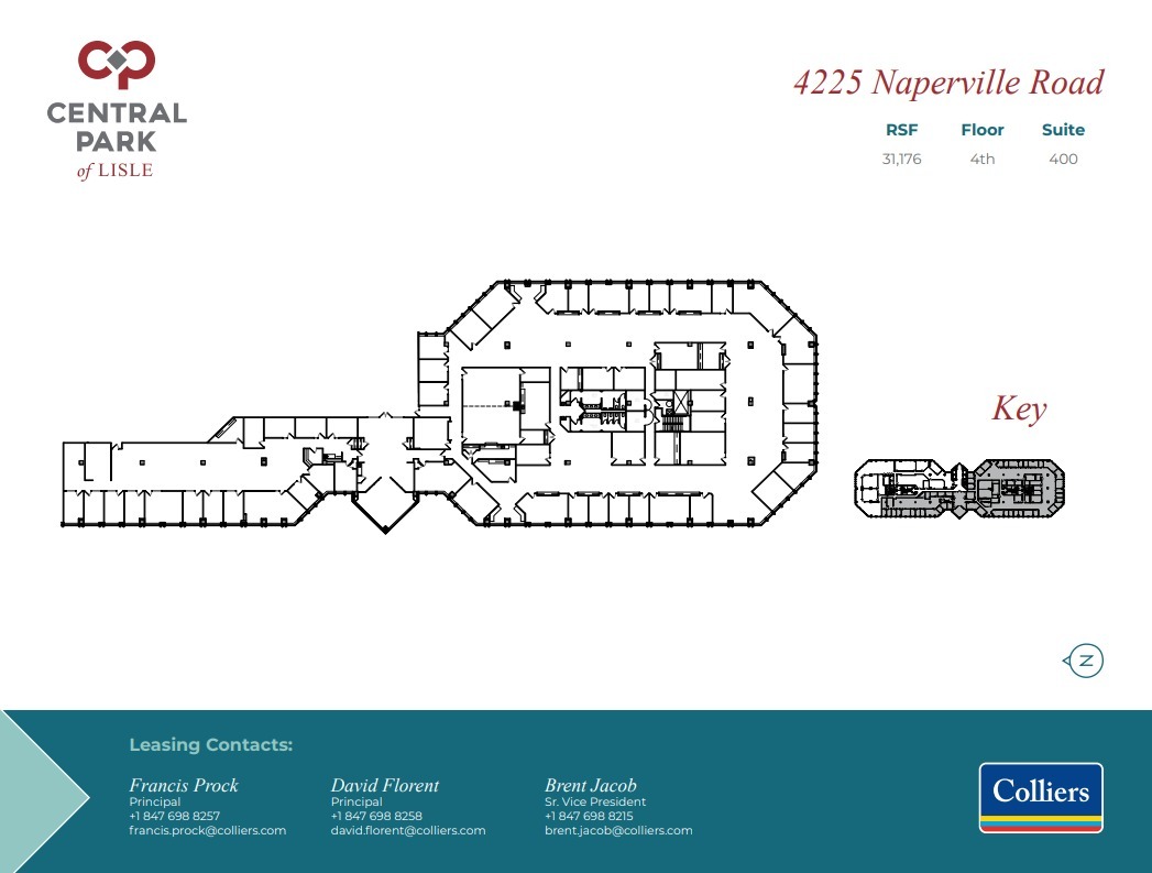 3333 Warrenville Rd, Lisle, IL for lease Floor Plan- Image 1 of 1