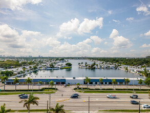 3192-3194 W Hallandale Beach Blvd, Hallandale, FL - aerial  map view - Image1