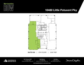 10480 Little Patuxent Pky, Columbia, MD for lease Site Plan- Image 2 of 2