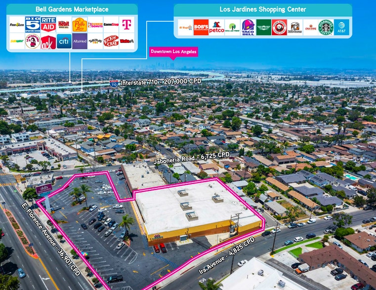 6031-6039 Florence Ave, Bell Gardens, CA for sale - Building Photo - Image 2 of 6