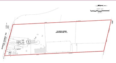 US 290 Business & FM 359, Hempstead, TX - aerial  map view