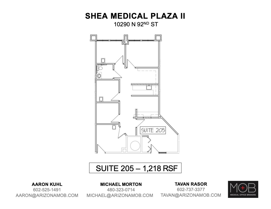 10290 N 92nd St, Scottsdale, AZ for lease Floor Plan- Image 1 of 1