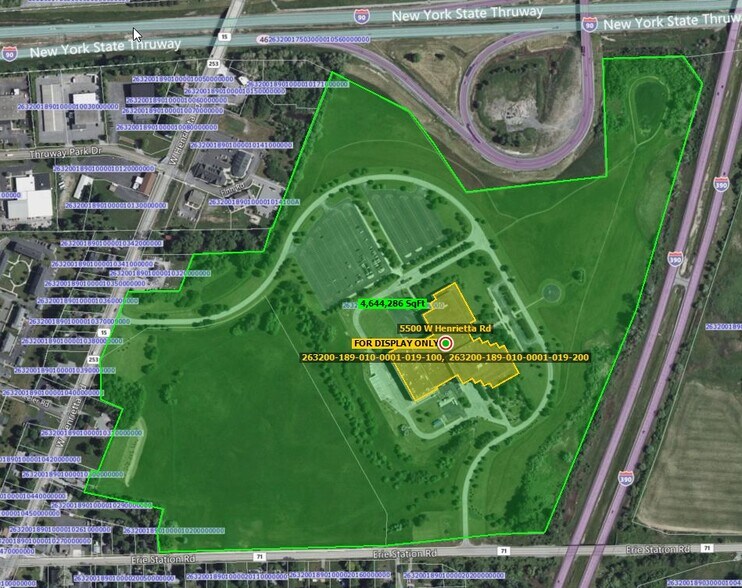 5500 W Henrietta Rd, West Henrietta, NY for sale - Aerial - Image 1 of 1