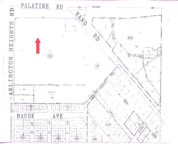 325-615 E Palatine Rd, Arlington Heights, IL for sale Plat Map- Image 1 of 1