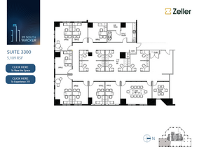 311 S Wacker Dr, Chicago, IL for lease Floor Plan- Image 2 of 2