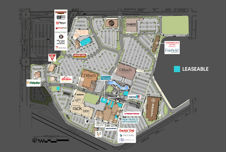 2100 Louisiana Blvd NE, Albuquerque, NM for lease - Site Plan - Image 3 of 28