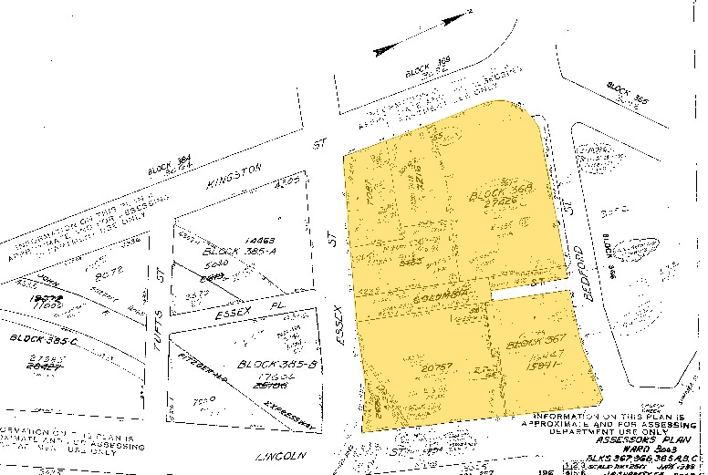 1 Lincoln St, Boston, MA for lease - Plat Map - Image 2 of 30