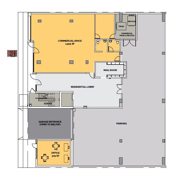 448 W 5th St, San Pedro, CA for lease Floor Plan- Image 1 of 1