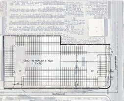 Trailer Storage Yard - Warehouse